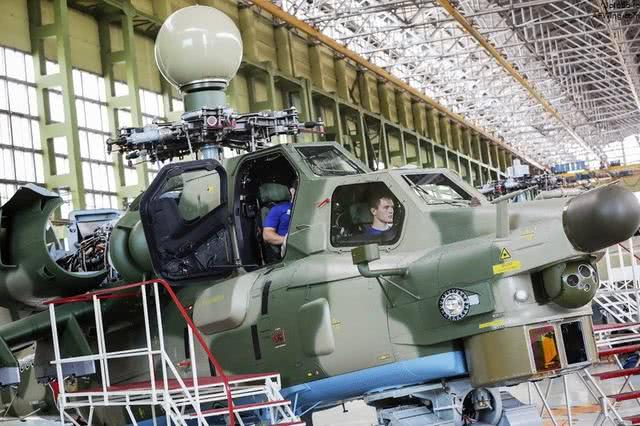 俄羅斯直升機公司的米-28N生產線