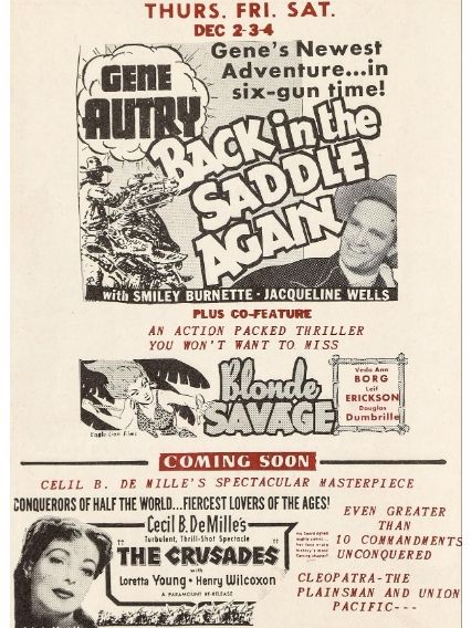 Back in the Saddle(美國1941年Lew Landers執導的電影) Back in the Saddle(美國1941年Lew Landers執導的電影)