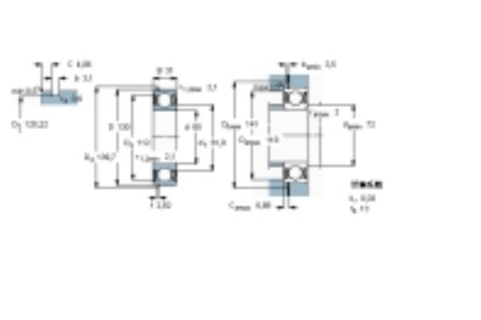 SKF 6312-2ZNR軸承 SKF 6312-2ZNR軸承