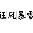狂風暴雪 狂風暴雪