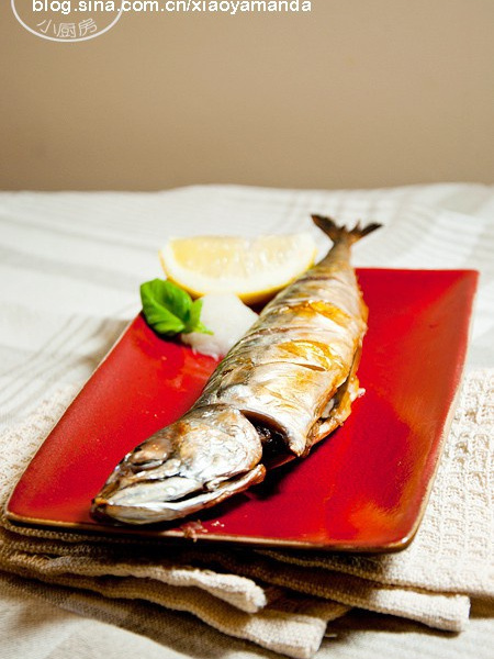 鹽烤鯖魚 鹽烤鯖魚