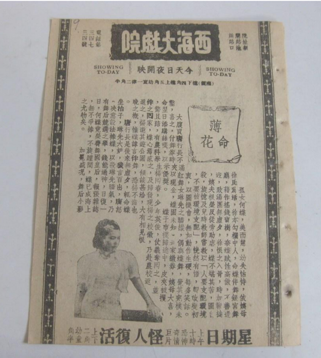 薄命花 薄命花