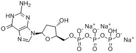 2\x27-脫氧鳥苷-5\x27-三磷酸三鈉鹽