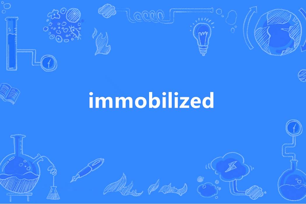 immobilized immobilized