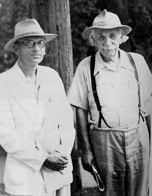 哥德爾與愛因斯坦，1950年