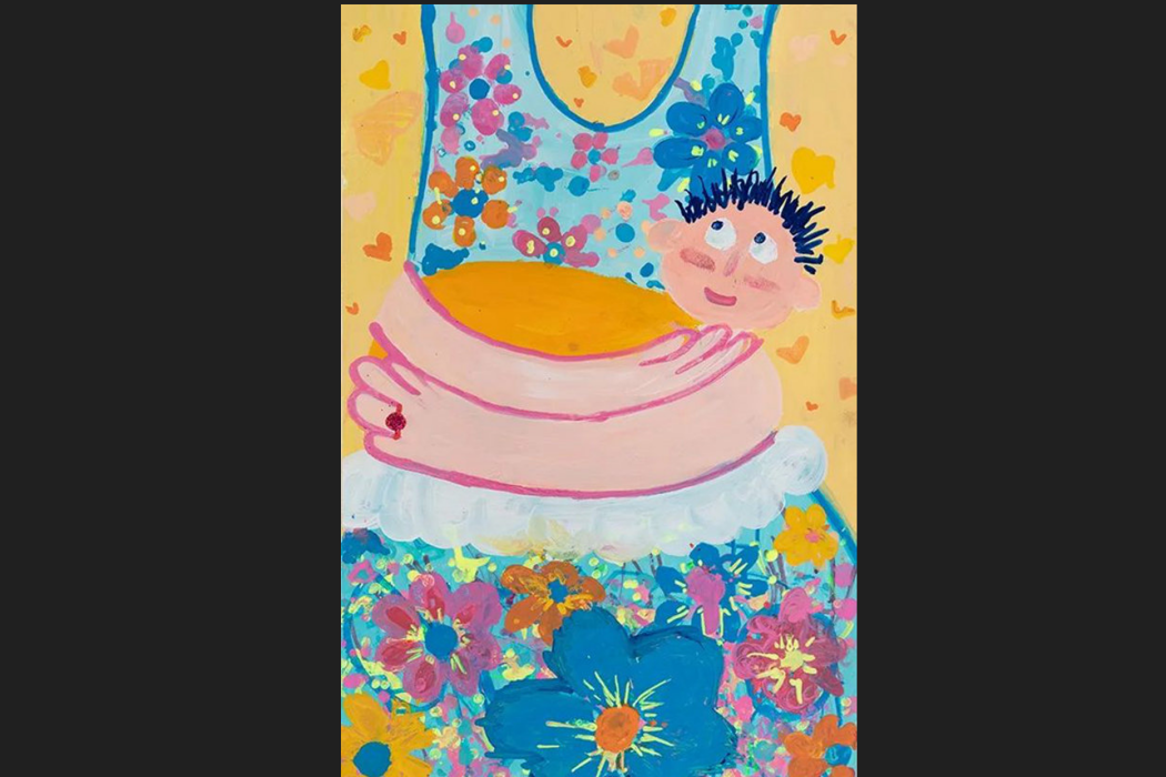 愛的抱抱(伍俊霖創作的繪畫作品) 愛的抱抱(伍俊霖創作的繪畫作品)