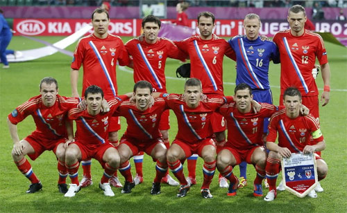 2012年歐洲杯俄羅斯隊陣容