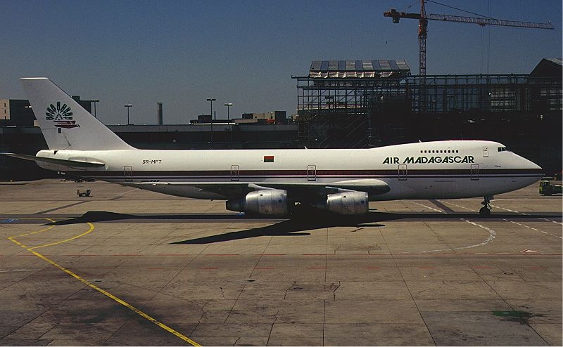 馬達加斯加航空曾經的波音747