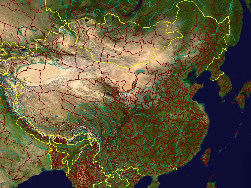 中國衛星圖像