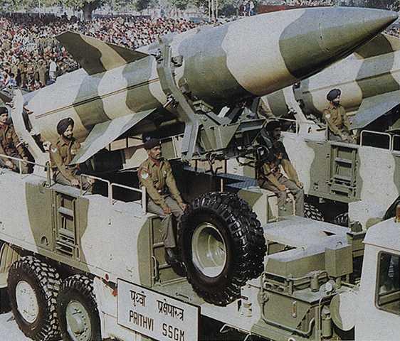 印度大地型地地戰術飛彈