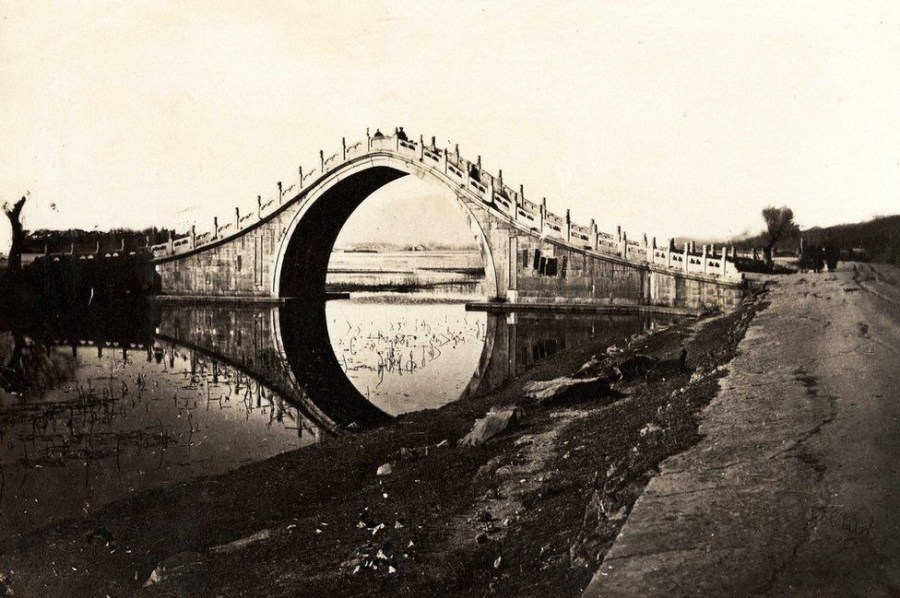 清朝時的玉帶橋