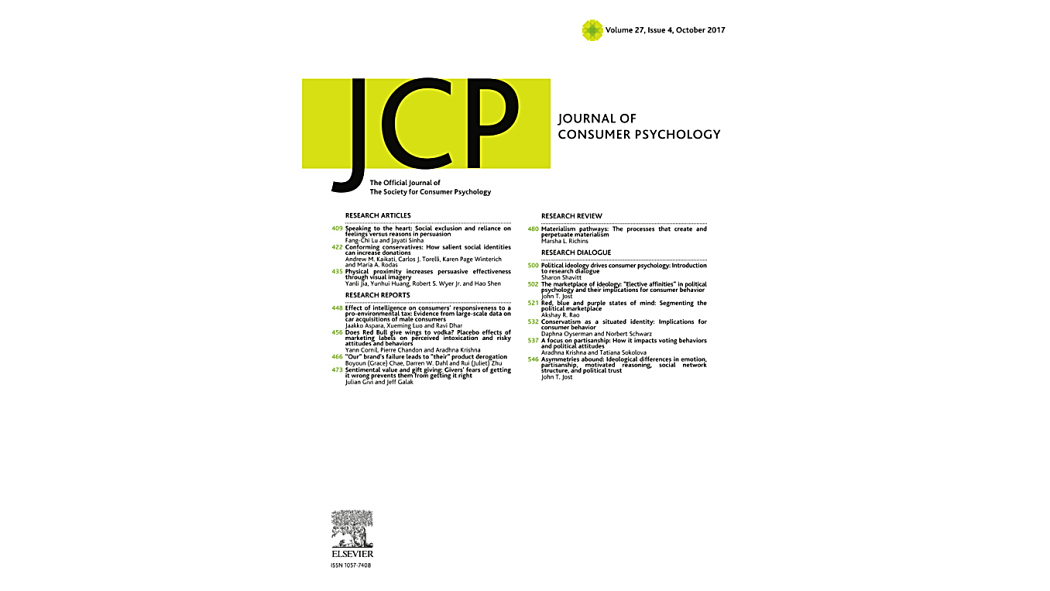 Journal of Consumer Psychology