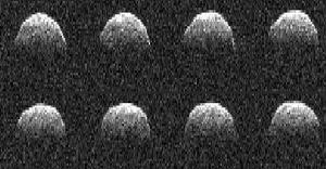 1999 RQ36近地小行星都卜勒圖像