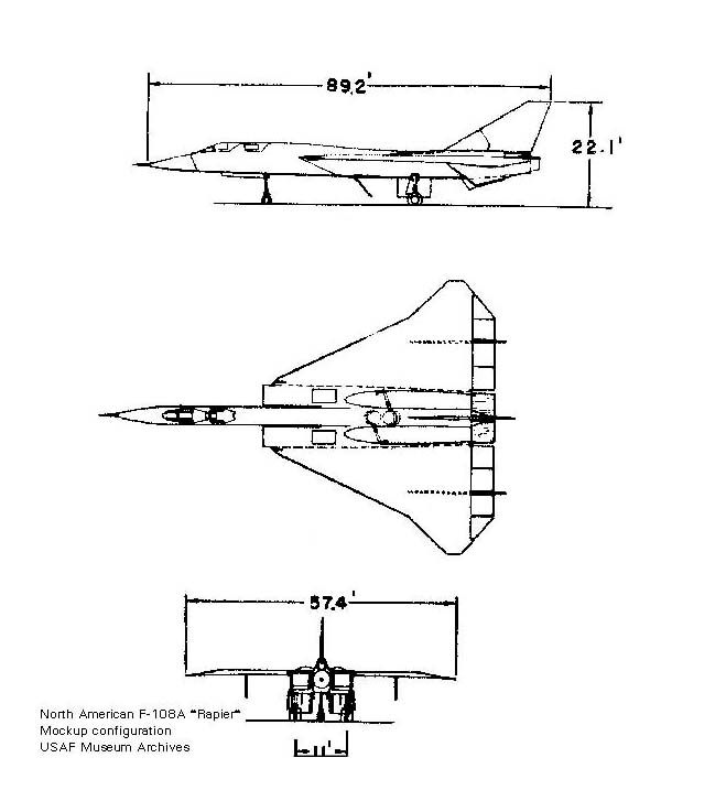 F-108最初構型