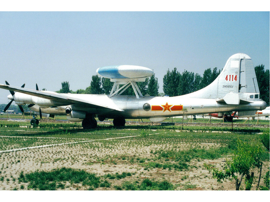 陳列在中國航空博物館的空警-1飛機