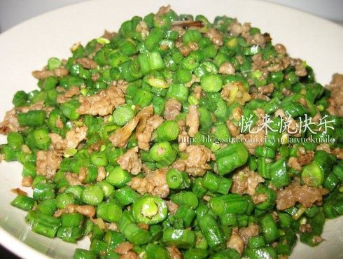 肉沫豆角 肉沫豆角