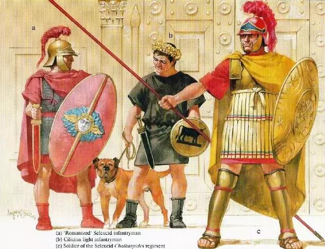 安條克四世留下的 羅馬式軍隊