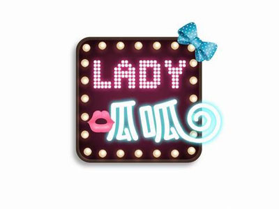 LADY呱呱節目logo