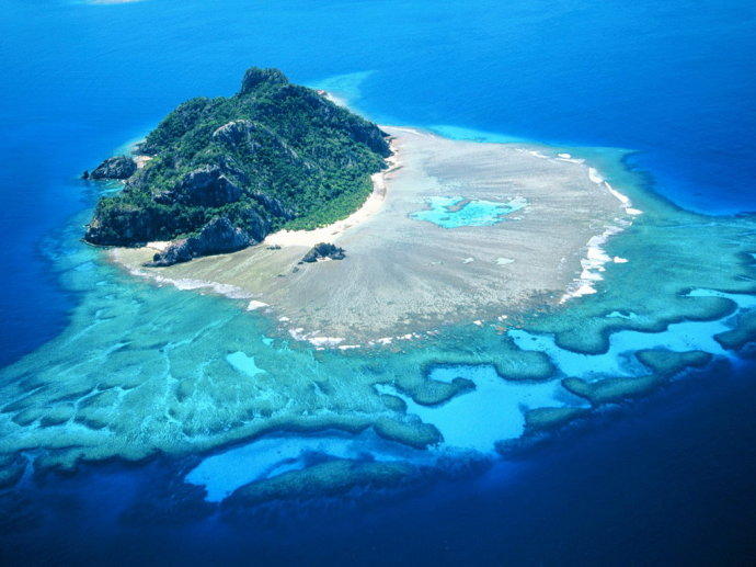 斐濟的Monuriki島
