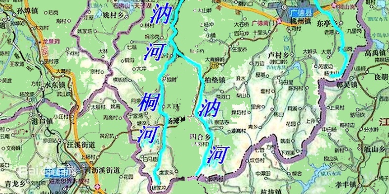 郎川河位置及流向