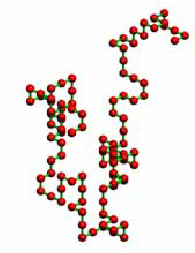 模擬一條高分子鏈