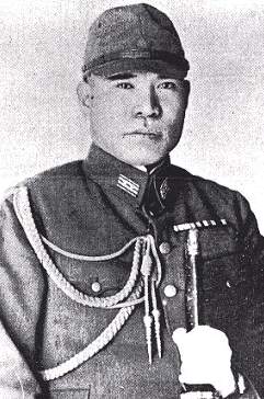 日軍最高指揮官中川州男大佐