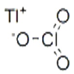 氯酸鉈結構式