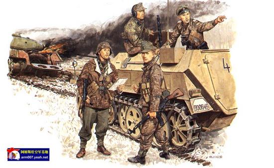 裝甲偵察隊 黨衛軍維京師（1945 匈牙利）
