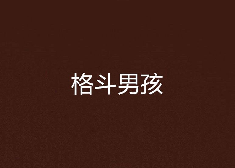 格鬥男孩 格鬥男孩