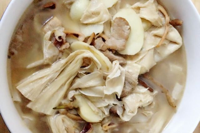 腐竹茄香湯 腐竹茄香湯