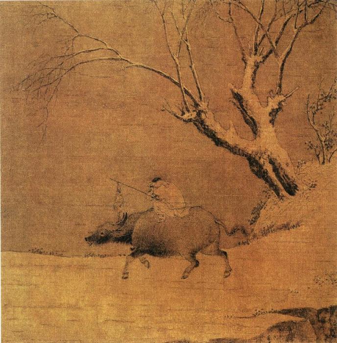 雪中歸牧圖 雪中歸牧圖