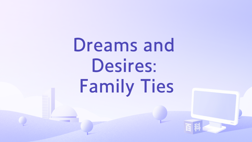 Dreams and Desires: Family Ties Dreams and Desires: Family Ties