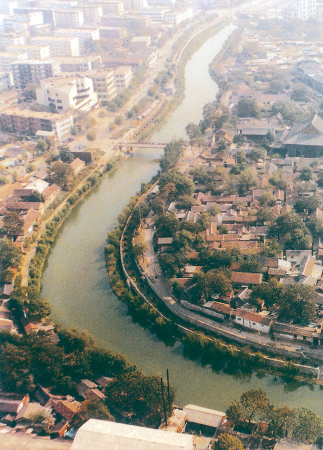 中國濟寧京杭大運河（老運河）