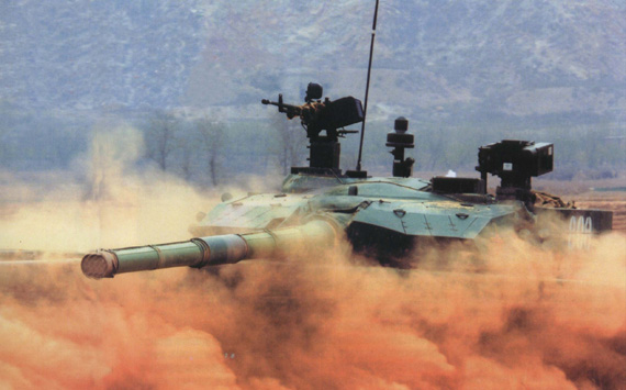 99式坦克的防空機槍