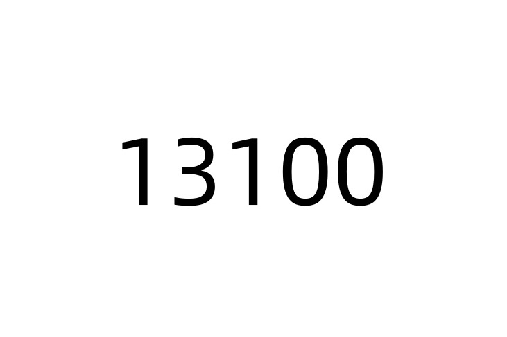 13100