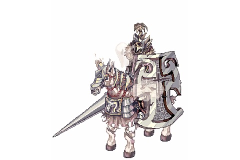 死靈騎士(《仙境傳說》中的94級高血量魔物) 死靈騎士(《仙境傳說》中的94級高血量魔物)