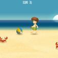沙灘捉螃蟹 沙灘捉螃蟹