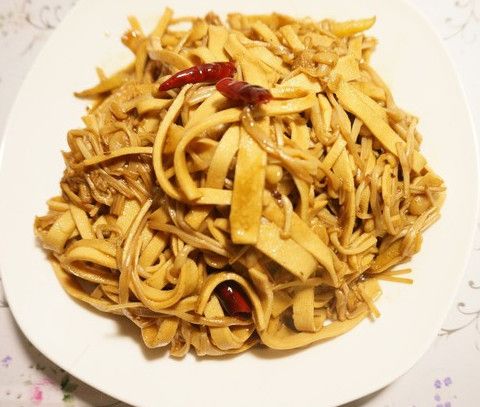 雙菇燴兔絲 雙菇燴兔絲