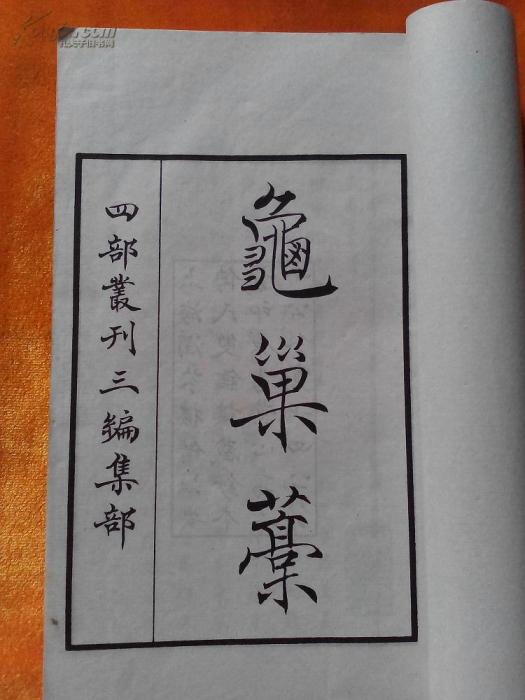龜巢集 龜巢集