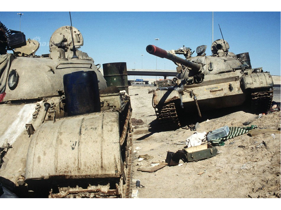伊拉克遺棄的69-2主戰坦克