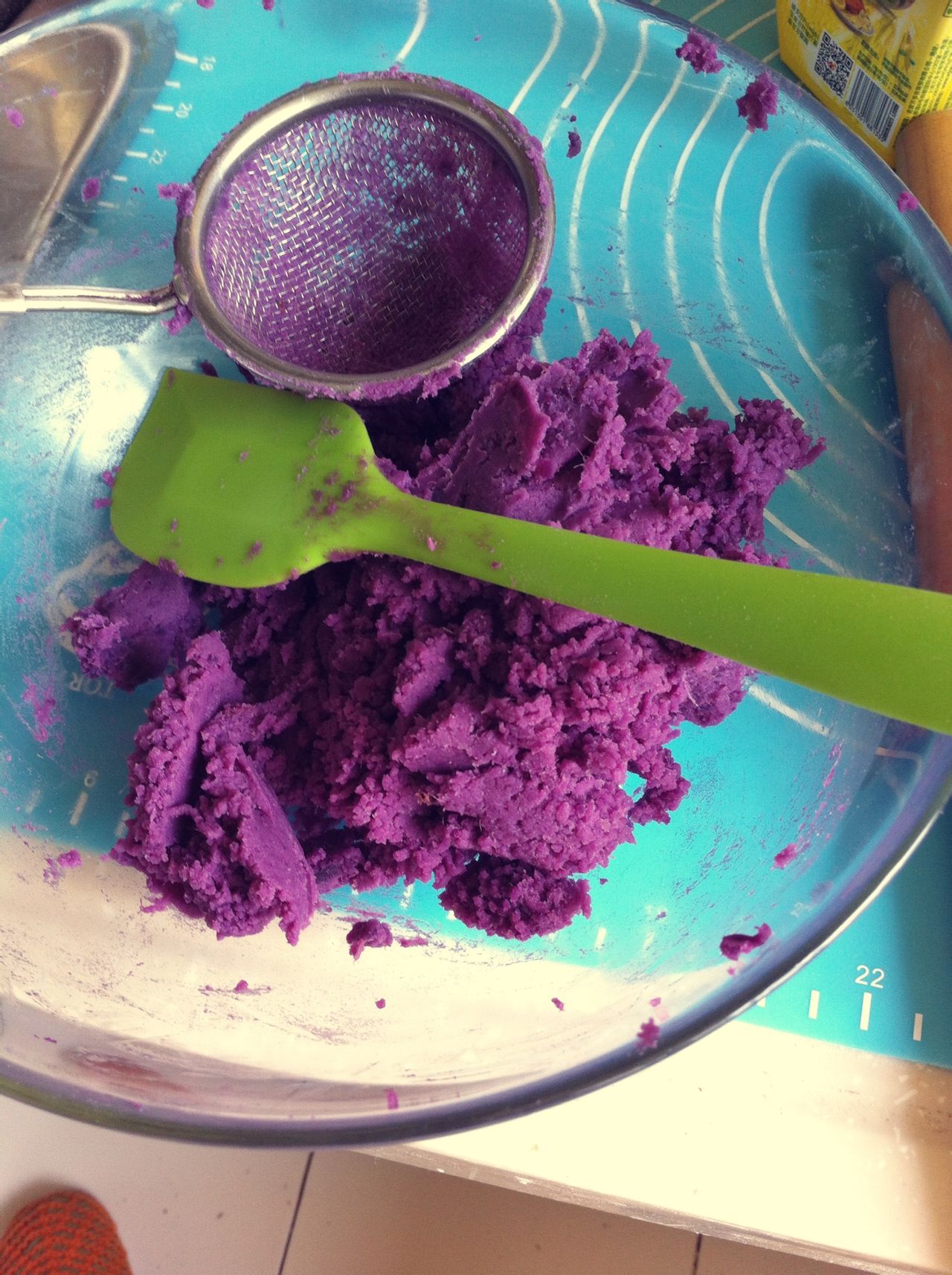 紫薯荷花酥