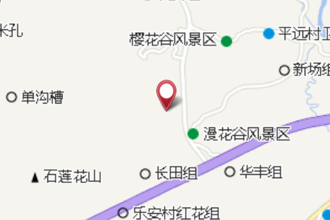 落岩村