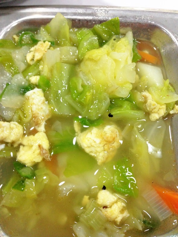 圓白菜湯