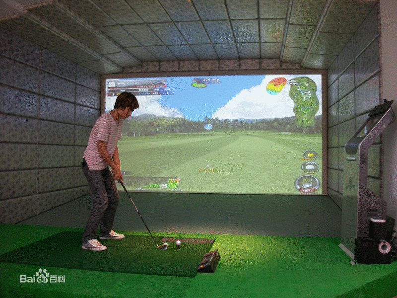 寬屏模擬高爾夫