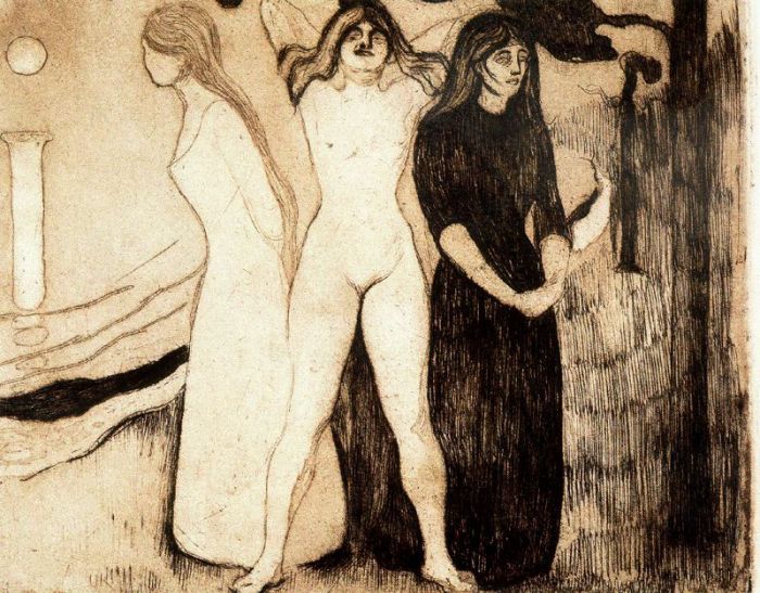 女人(愛德華·蒙克20世紀初創作的一幅油畫)