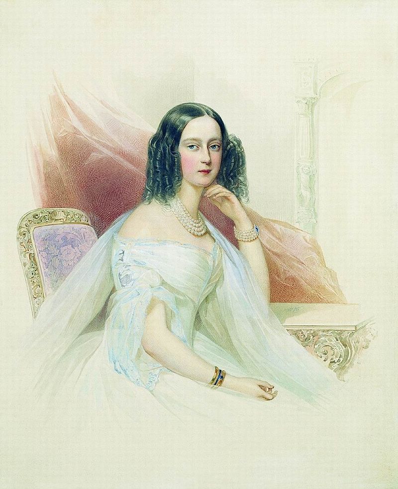 1841年的瑪麗亞·亞歷山德羅芙娜