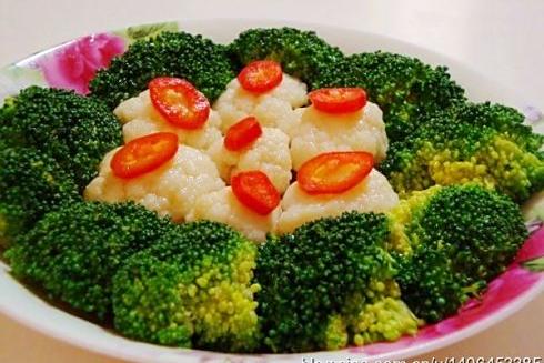涼拌雙花 涼拌雙花