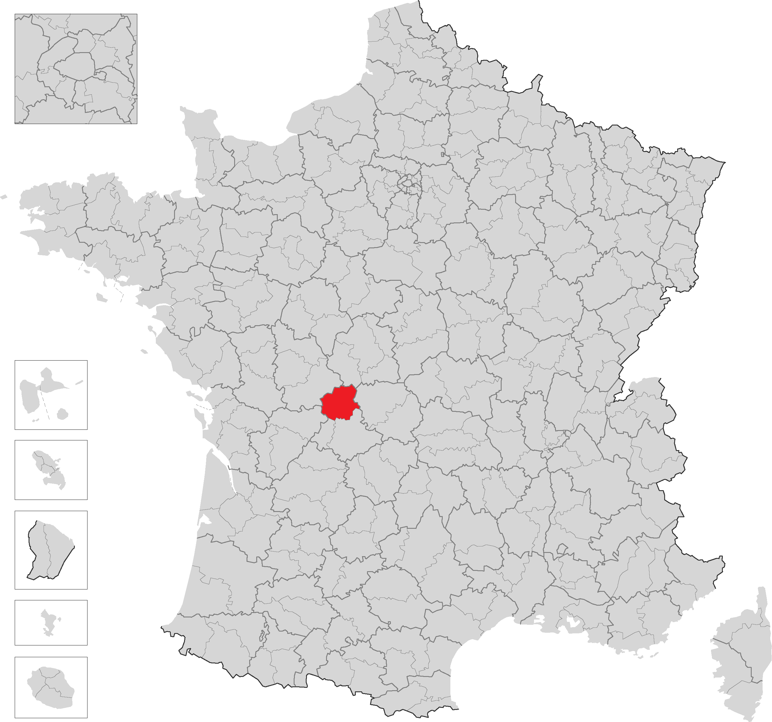 貝拉克地區在法國的位置