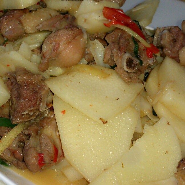 竹筍燜鴨肉 竹筍燜鴨肉