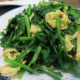 雞蛋炒菠菜